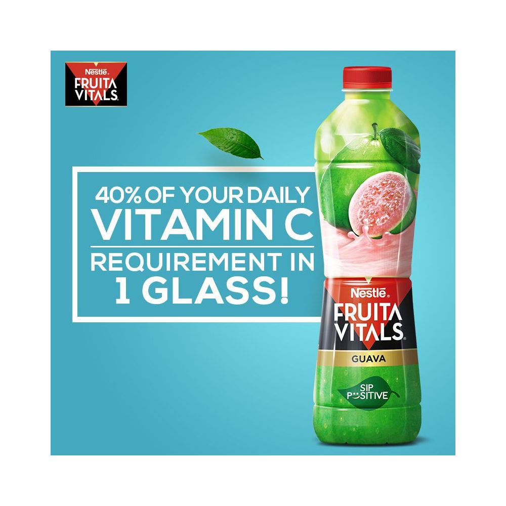 Nestle Fruita Vitals Guava Fruit Nectar 1 Liter