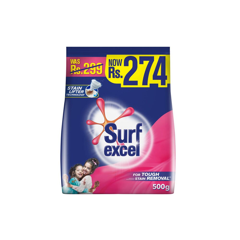 Surf Excel Washing Powder, 500g