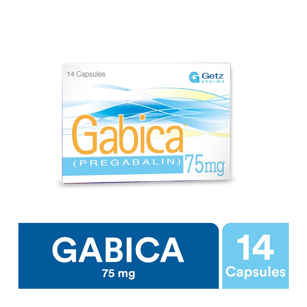 Getz Pharma Gabica Capsule 75mg 14-Pack