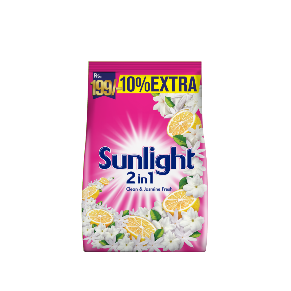 Sun Light 2-in-1 Clean & Jasmine Fresh Washing Powder, 770g