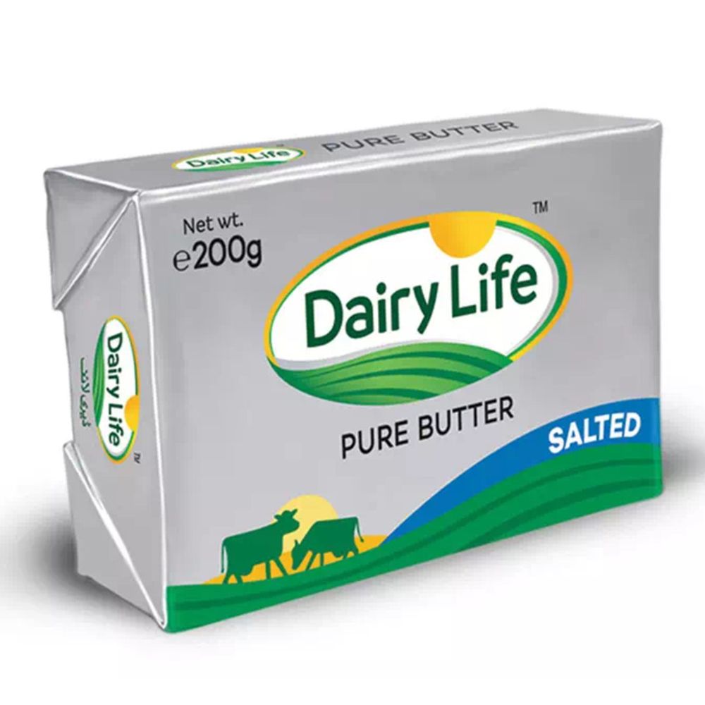 Dairy Life Salted Pure Butter, 200g