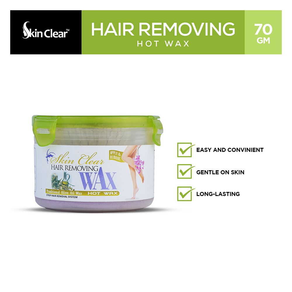 Skin Clear Hair Removing Hot Wax 70gm