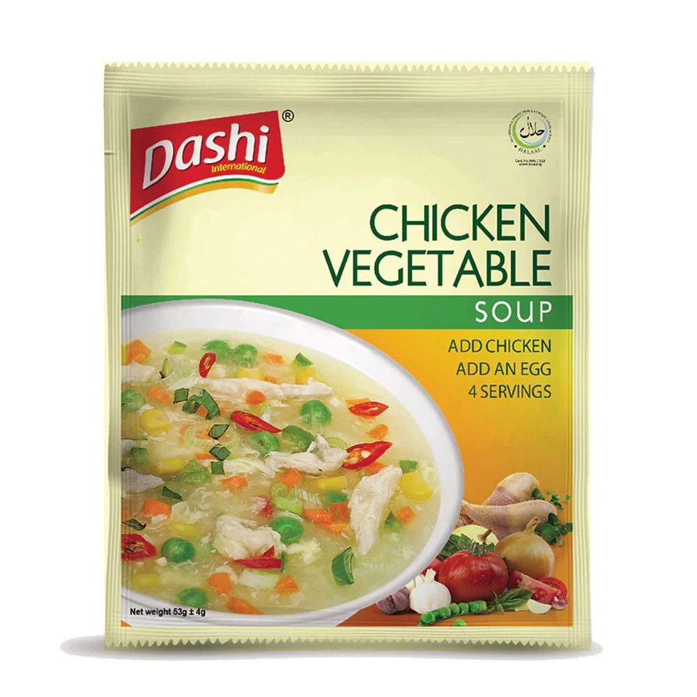 Dashi Chicken Vegetable Soup, 53g