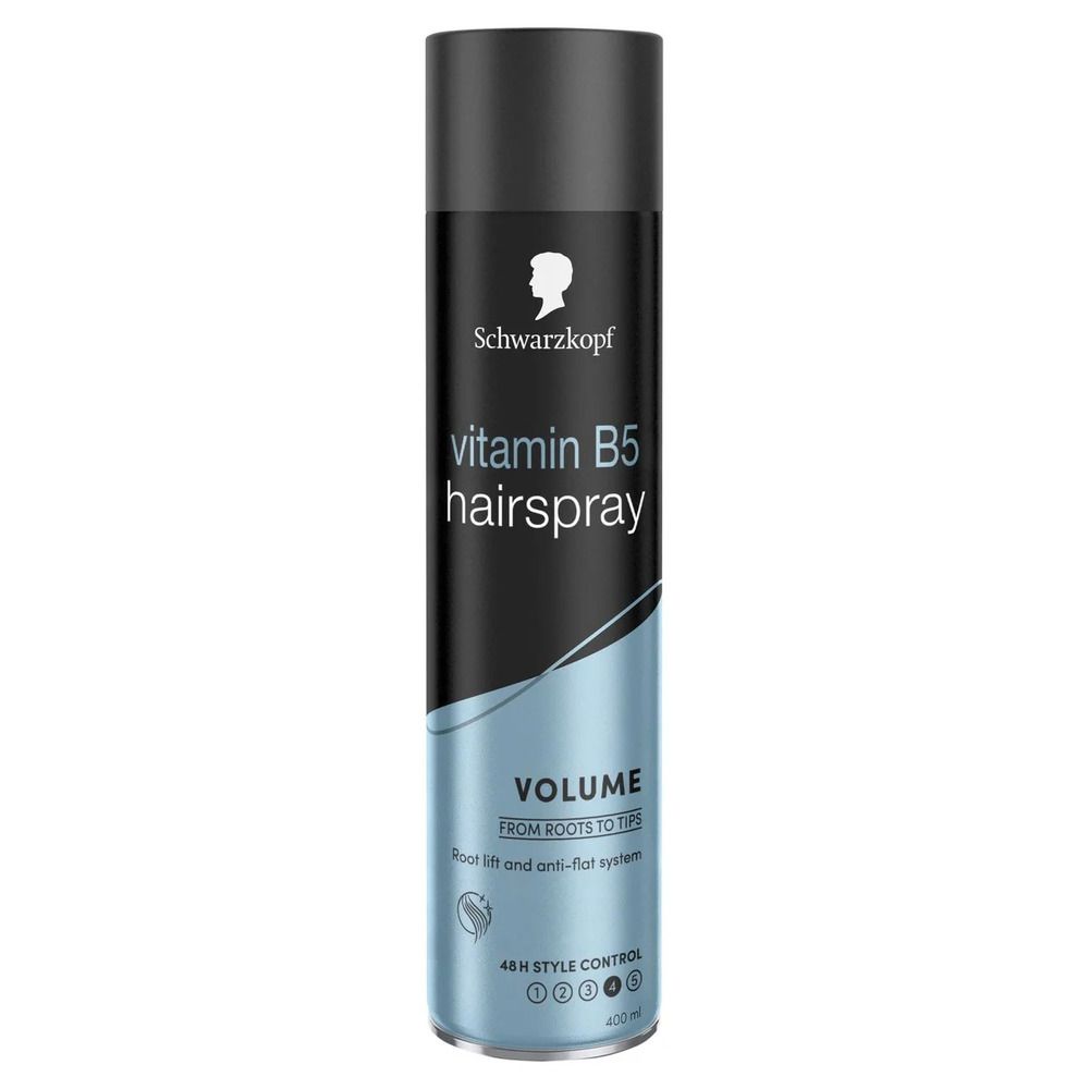 Schwarzkopf Volume Lift 48H Extra Strong Hold Hair Spray, 04, 400ml