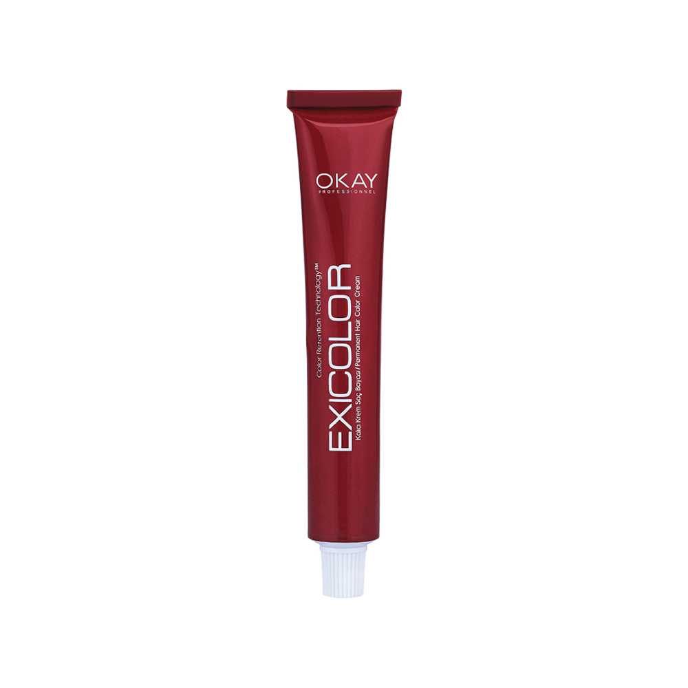 Okay Exicolor Permanent Hair Color, 60ml, No. 5.7 Seductive Brown