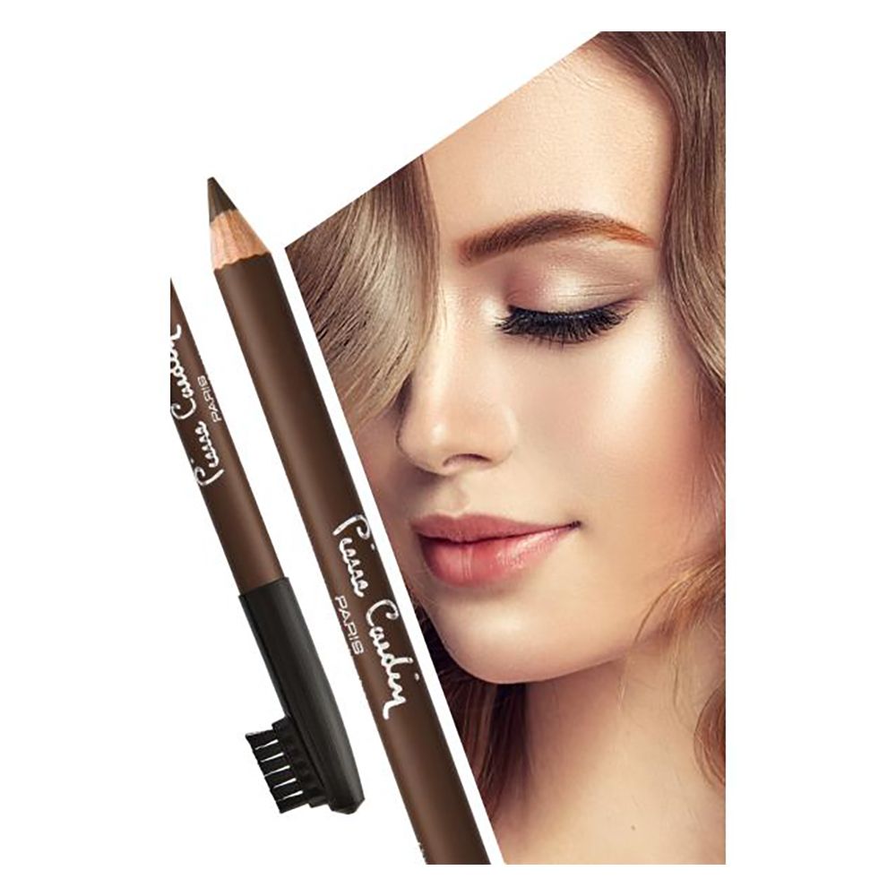 Pierre Cardin Paris Waterproof Eyebrow Pencil, Cap With brush, 9g, Chestnut 200