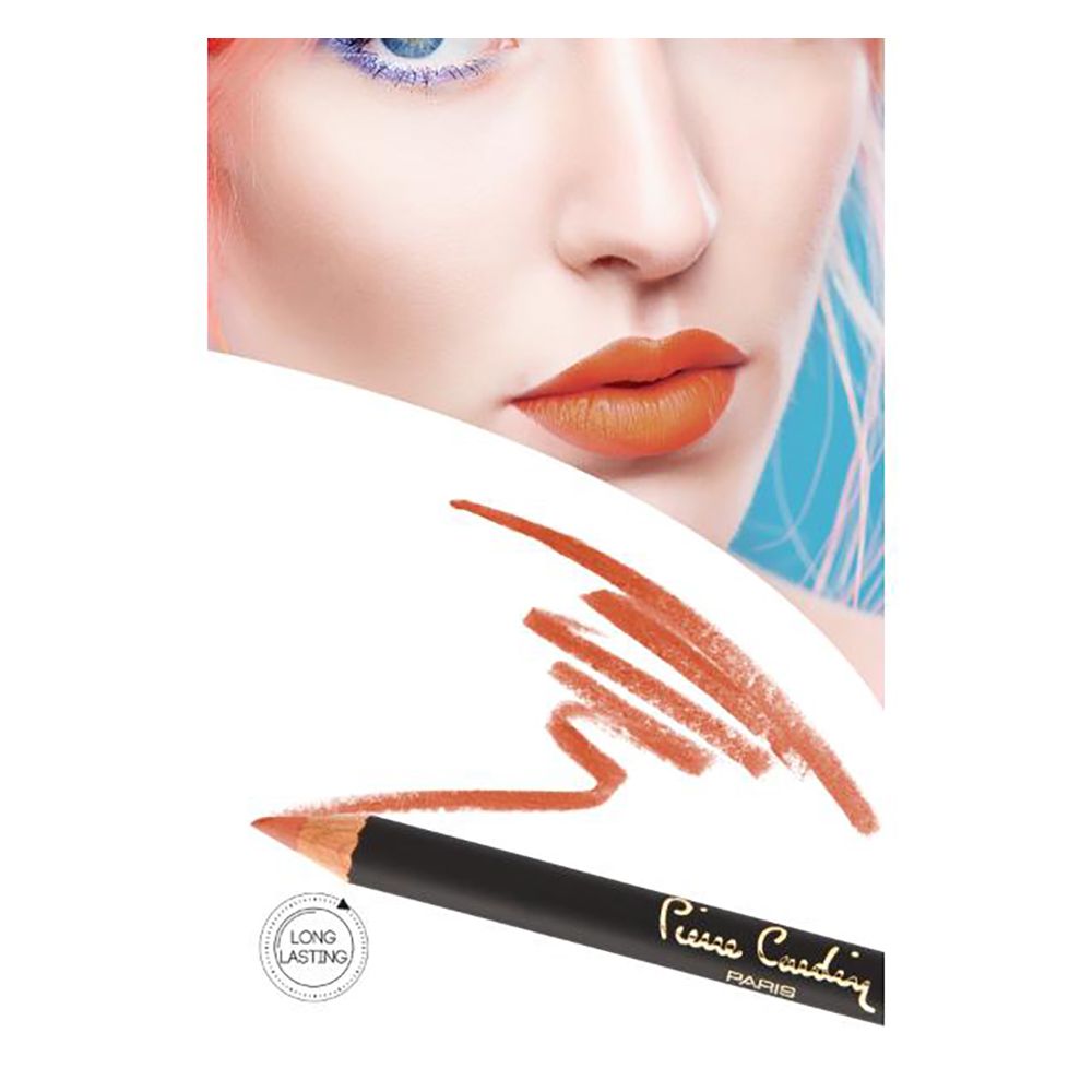 Pierre Cardin Paris Long Lasting Lipliner, Wooden Pencil, Sunset 410