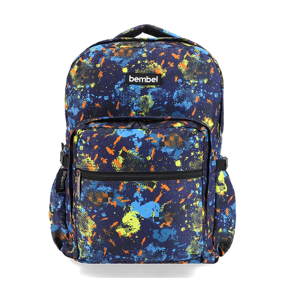 Bembel 18" Inch Sporty Backpack, Water Resistant, Polyester Fabric, Ideal For Grade 5-8, 100235