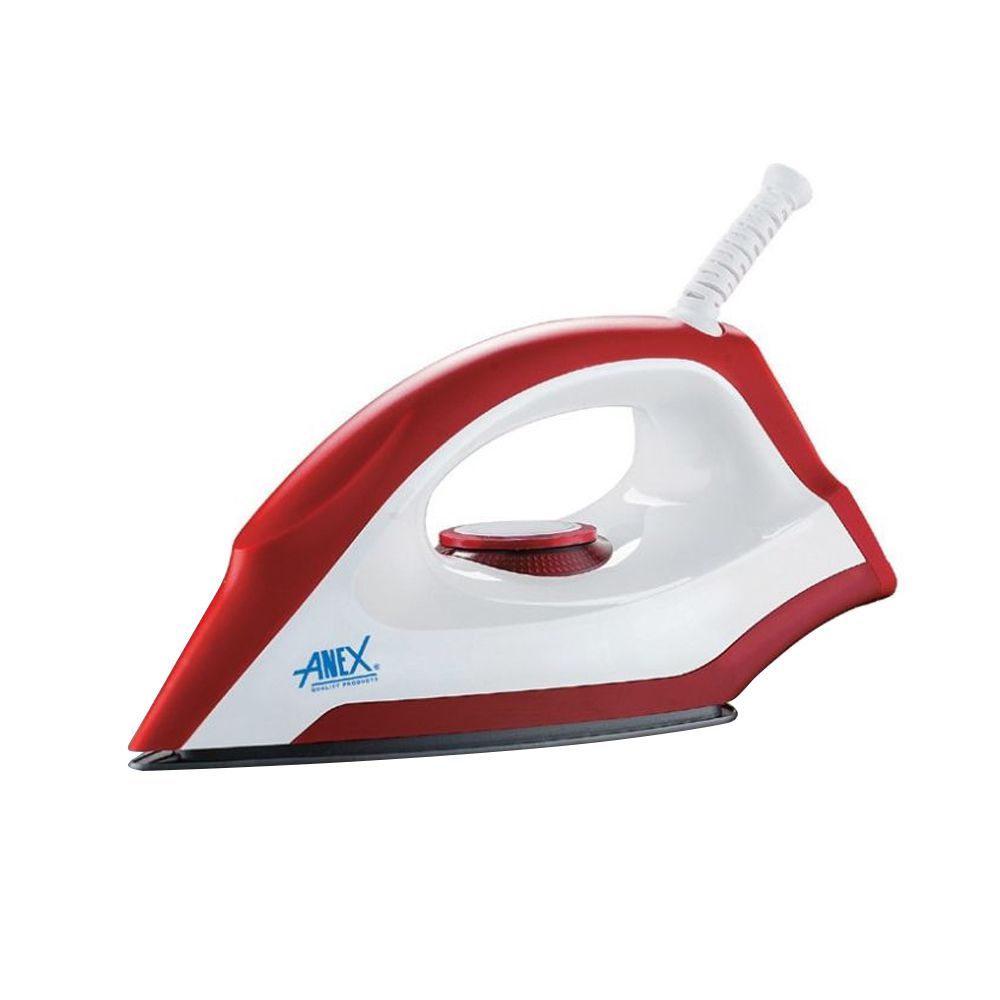 Anex Smart Dry Iron, 1100-1300W, Red & White, AG-2074