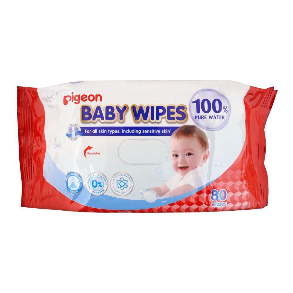 Pigeon Baby Wipes 80-Pack