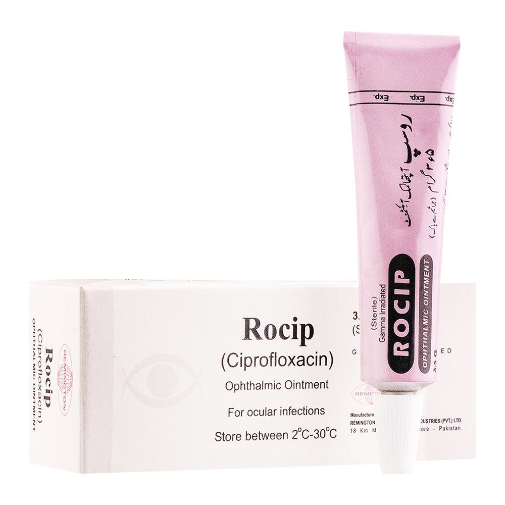 Remington Pharmaceuticals Rocip Eye Ointment, 3.5g