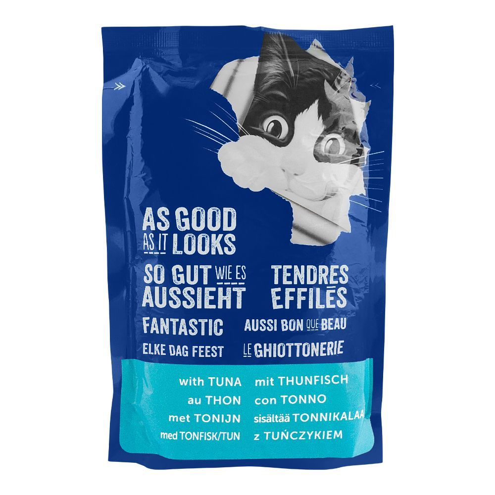 Felix As Good As It Looks With Tuna Cat Food, Pouch, 100g