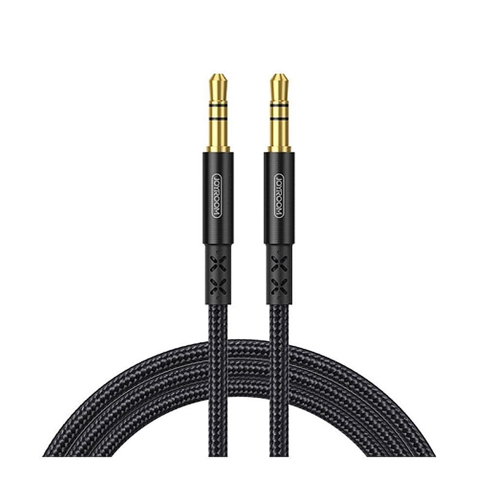 Joyroom Aux Stereo Audio Cable, 3ft, Black, SY-10A1