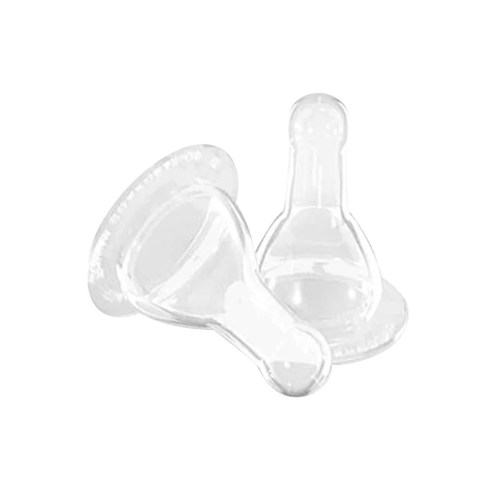 Shield Evenflo Silicone Nipple, 2-Pack, Regular, 6M+