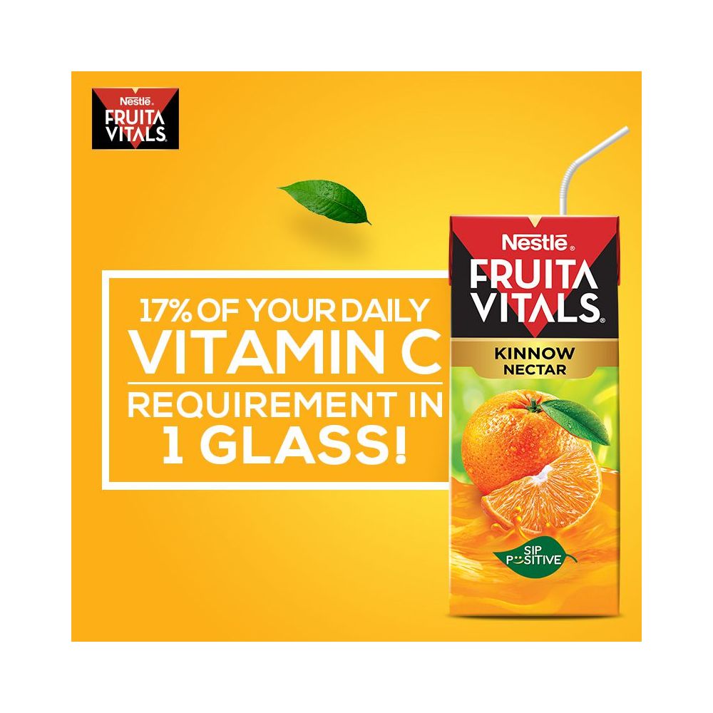 Nestle Fruita Vitals Kinnow Fruit Nectar 200ml