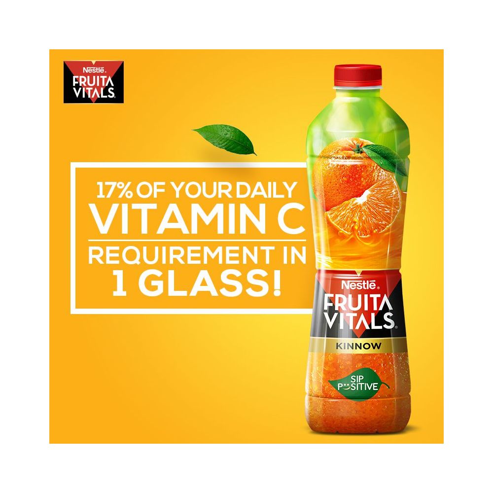 Nestle Fruita Vitals Kinnow Fruit Nectar 1 Liter