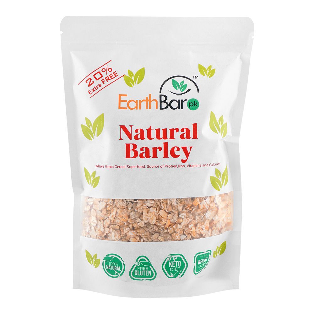 Earth Bar Natural Rolled Barley Whole Grain Cereal, 300g