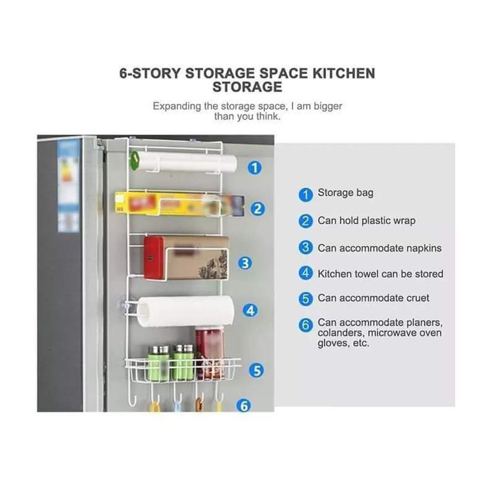 Buy Matrix Kitchen Wall Organizer, 62 x 27 cm Online at Best Price in ...