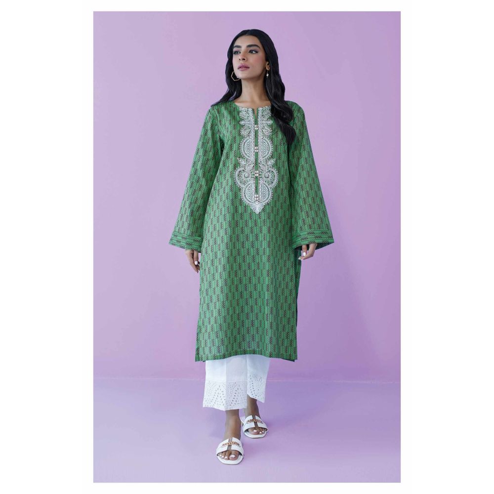 1 Piece Lawn Embroidered Shirt