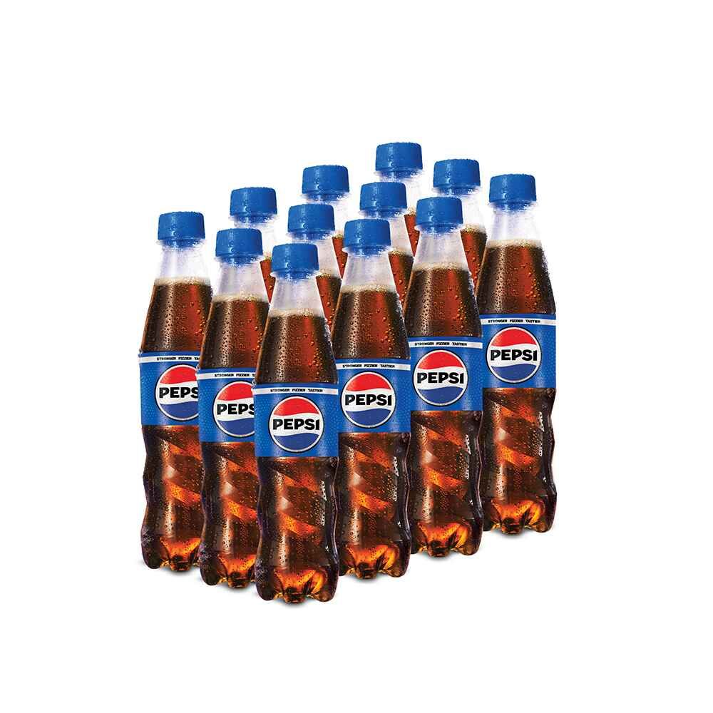 Pepsi Pet Bottle 345ml, 12 Pieces