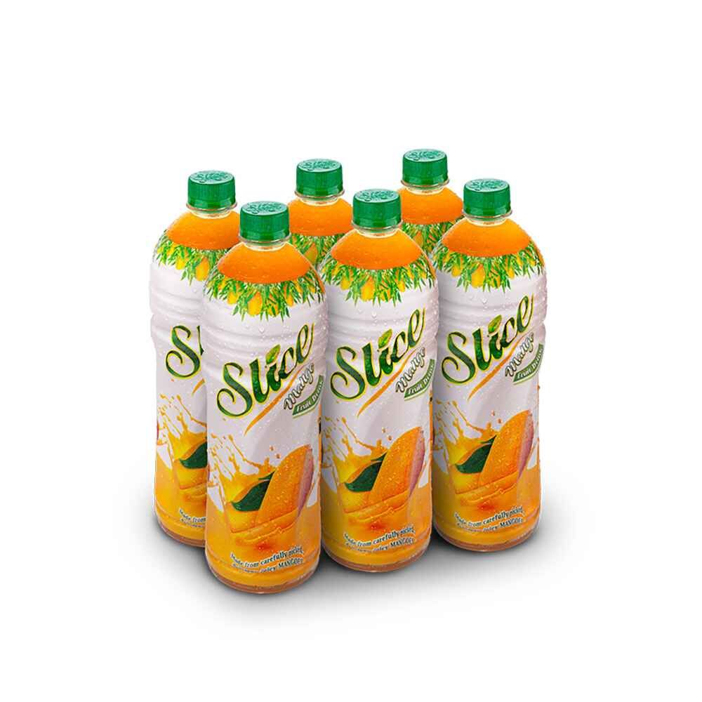 Slice Mango Juice 1ltr Bottle, 6 Pieces