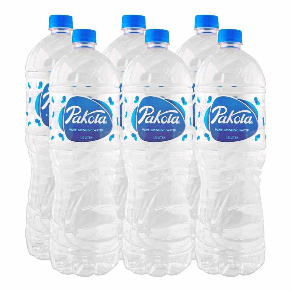 Pakola Mineral Water, 1.5 Liter Each, 6-Pack