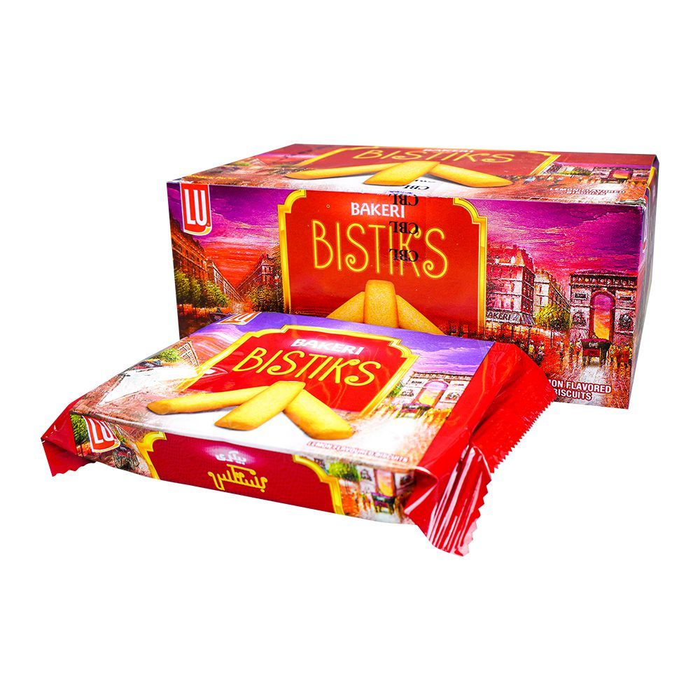 LU Bakeri Bistiks Biscuits, 8 Snack Packs