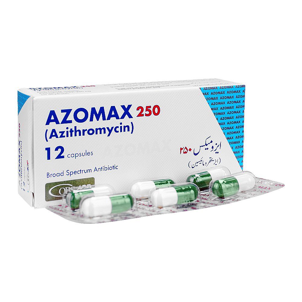 AGP Pharma Azomax Capsule, 250mg, 1-Strip