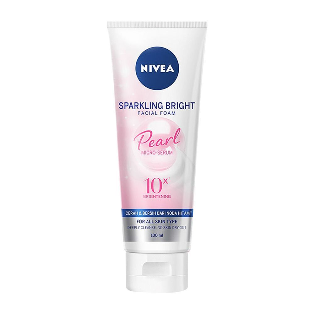 Nivea Sparkling White Whitening Facial Foam 100ml