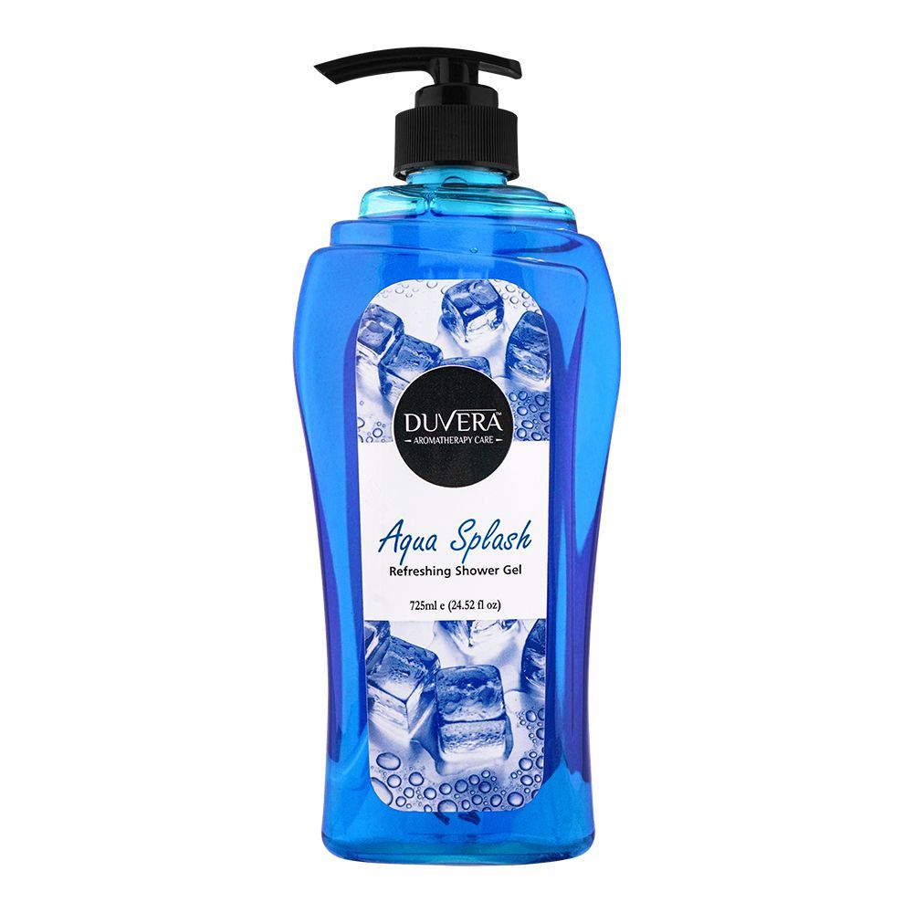 Duvera Aqua Splash Refreshing Shower Gel, 725ml