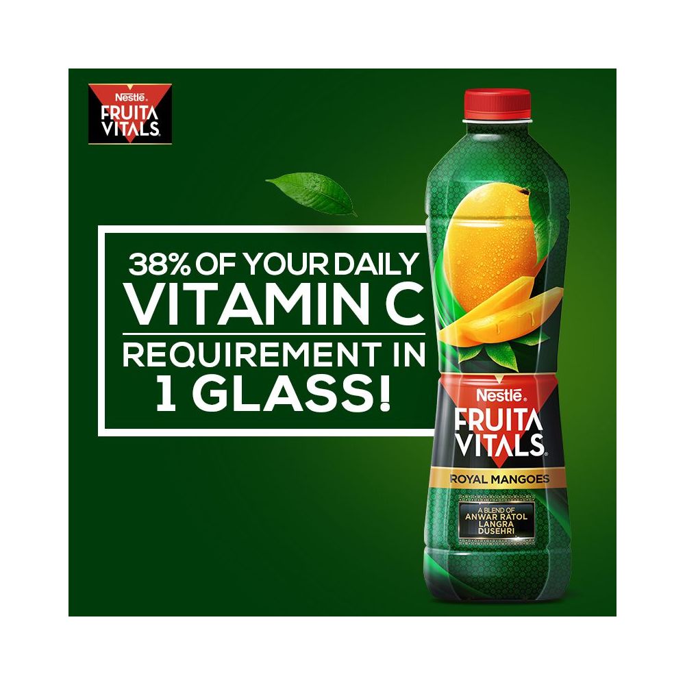 Nestle Fruita Vitals Royal Mangoes Fruit Nectar 1 Liter