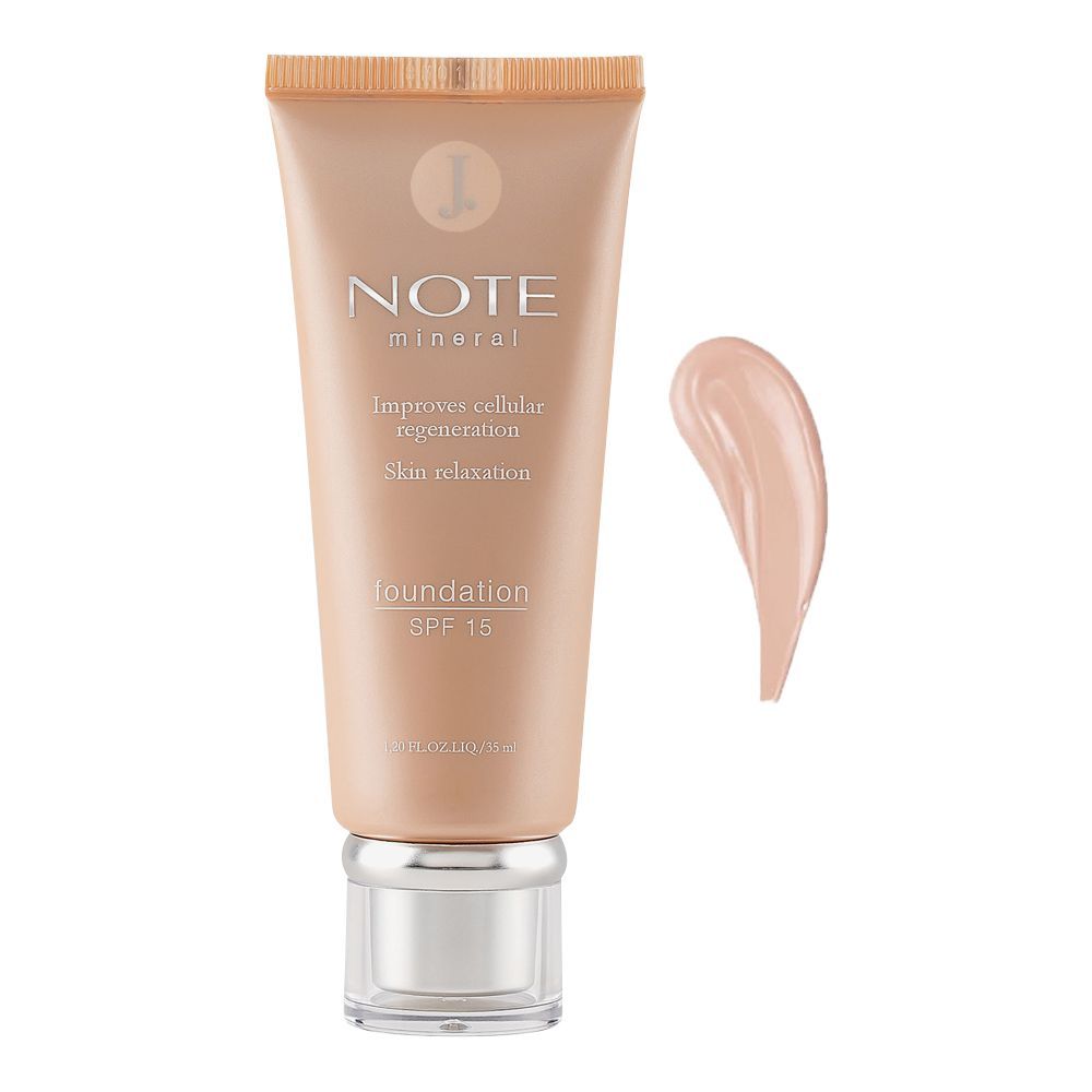 Order Note Mineral Skin Relaxation Foundation, 401, SPF 15