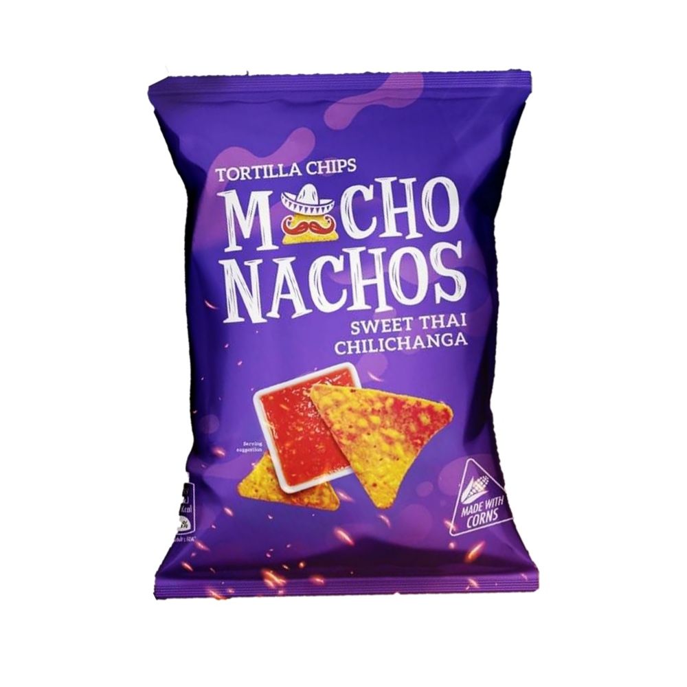 Macho's Sweet Thai Chilichanga Tortilla Chips, 40g