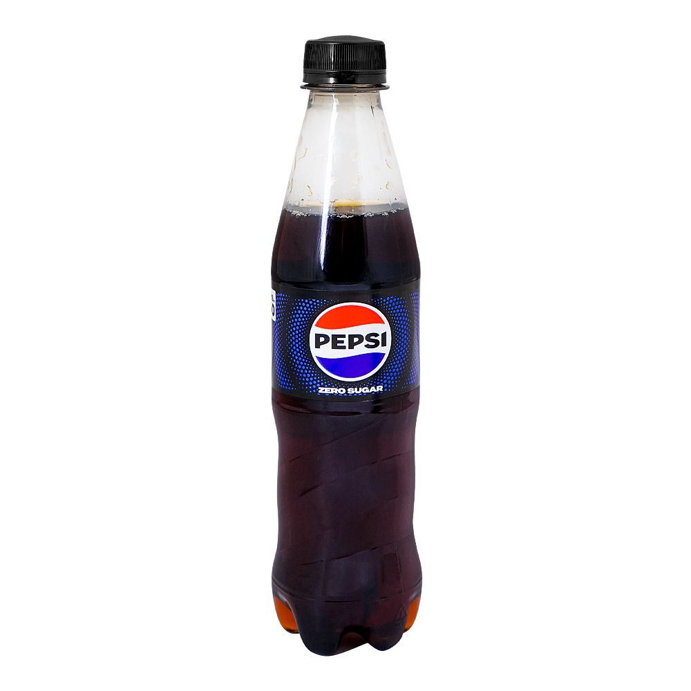 Pepsi Black, Bold Taste No Calories, Pet Bottle, 345ml