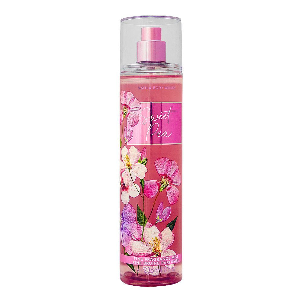 Bath & Body Works Sweet Pea Fragrance Mist, 236ml