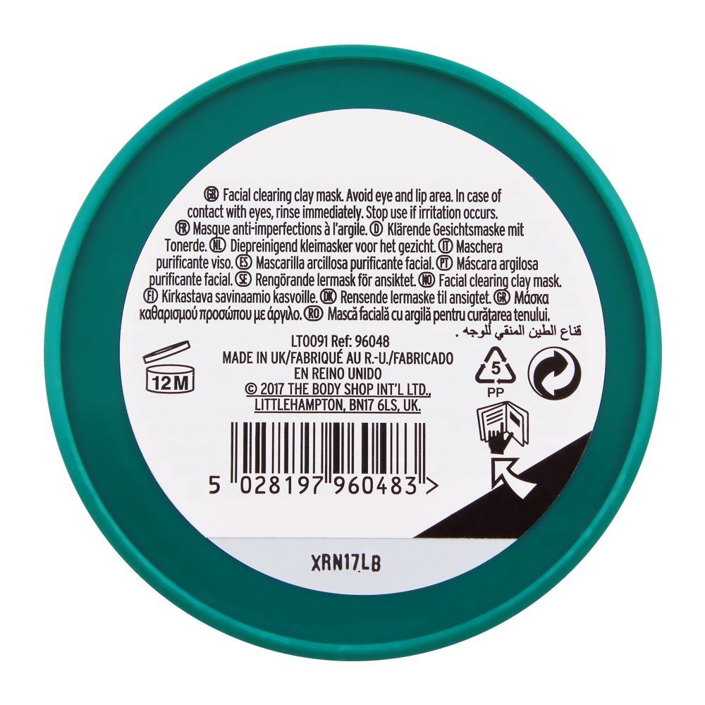 Buy The Body Shop Tea Tree Skin Clearing Clay Mask, 100ml Online at ...