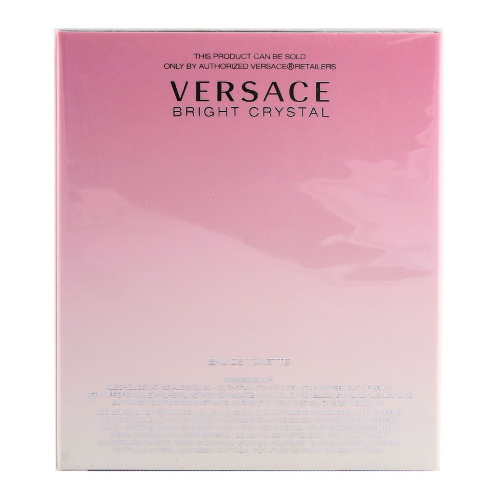 Purchase Versace Bright Crystal Eau de Toilette 90ml Online at Best ...