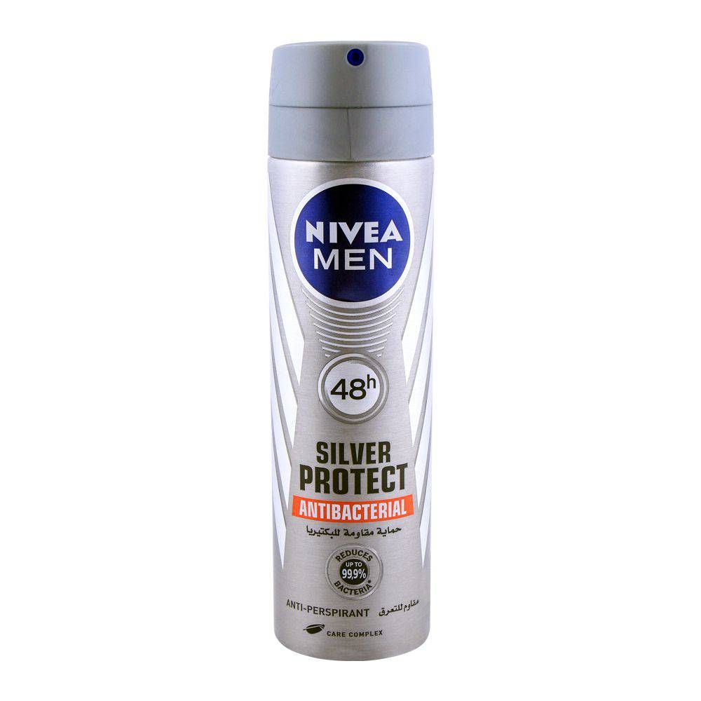 Purchase Nivea Men 48H Silver Protect Deodorant Spray 150ml Online at ...