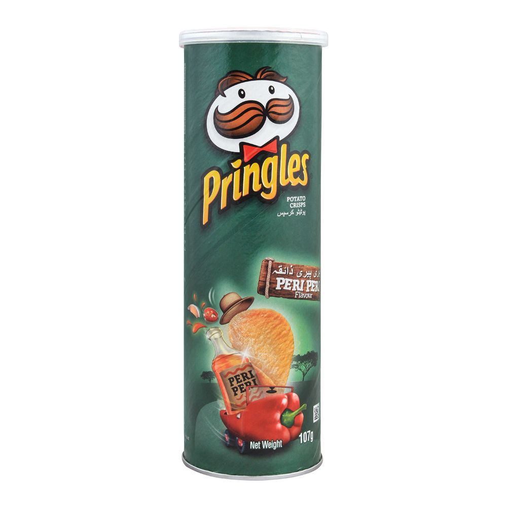 Buy Pringles Potato Crisps, Peri Peri Flavor, 107g Online at Special ...