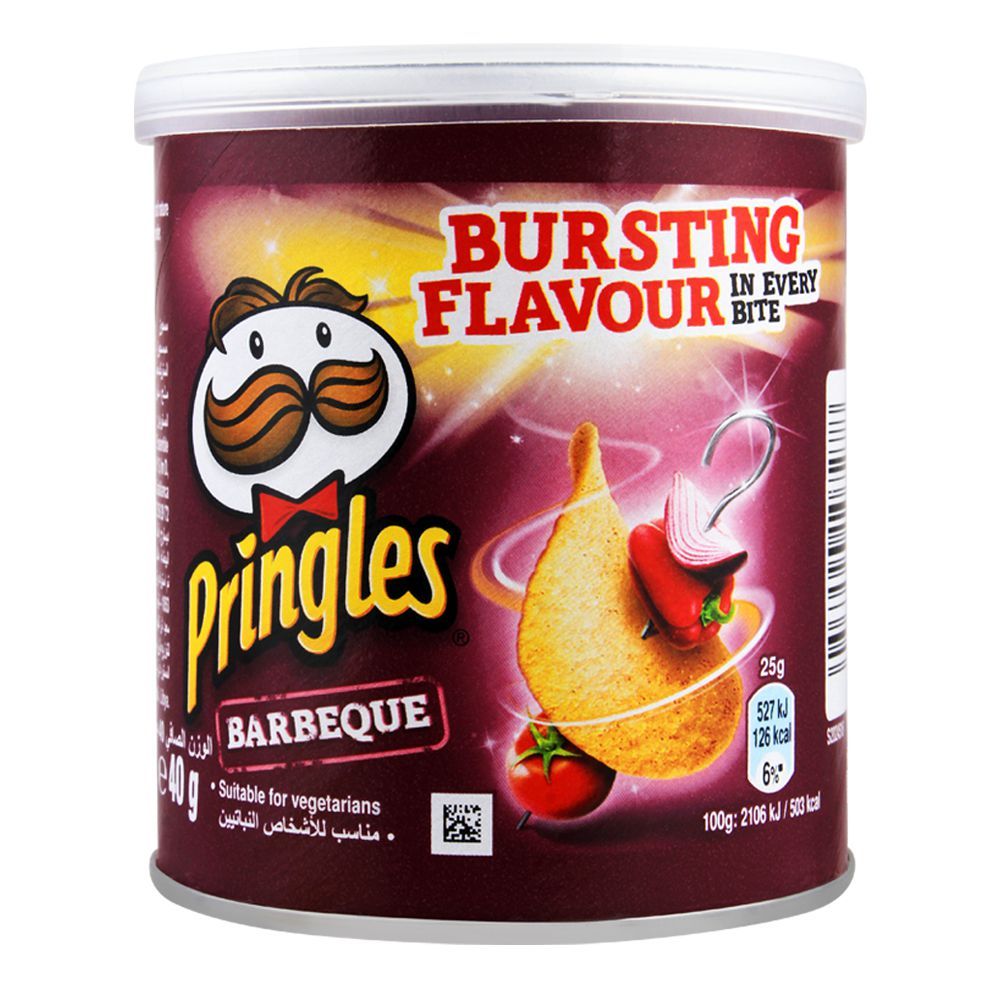 Purchase Pringles Potato Crisps, Barbeque Flavor, 40g Online at Special ...
