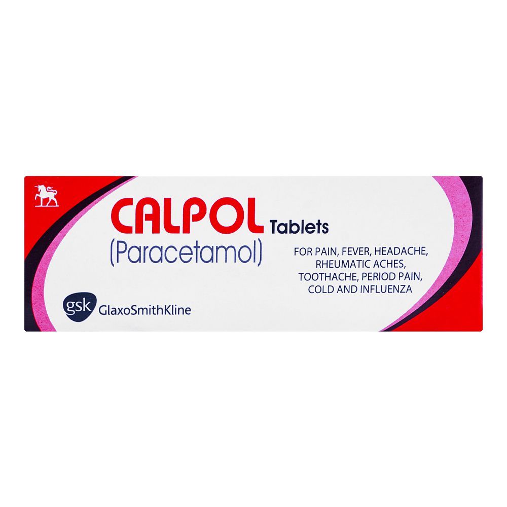 Purchase Gsk Calpol Tablet 1 Strip Online At Best Price In Pakistan