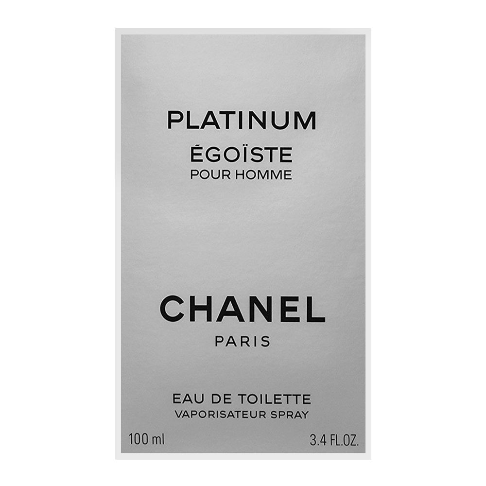 Buy Chanel Platinum Egoiste Pour Homme Eau de Toilette 100ml Online at