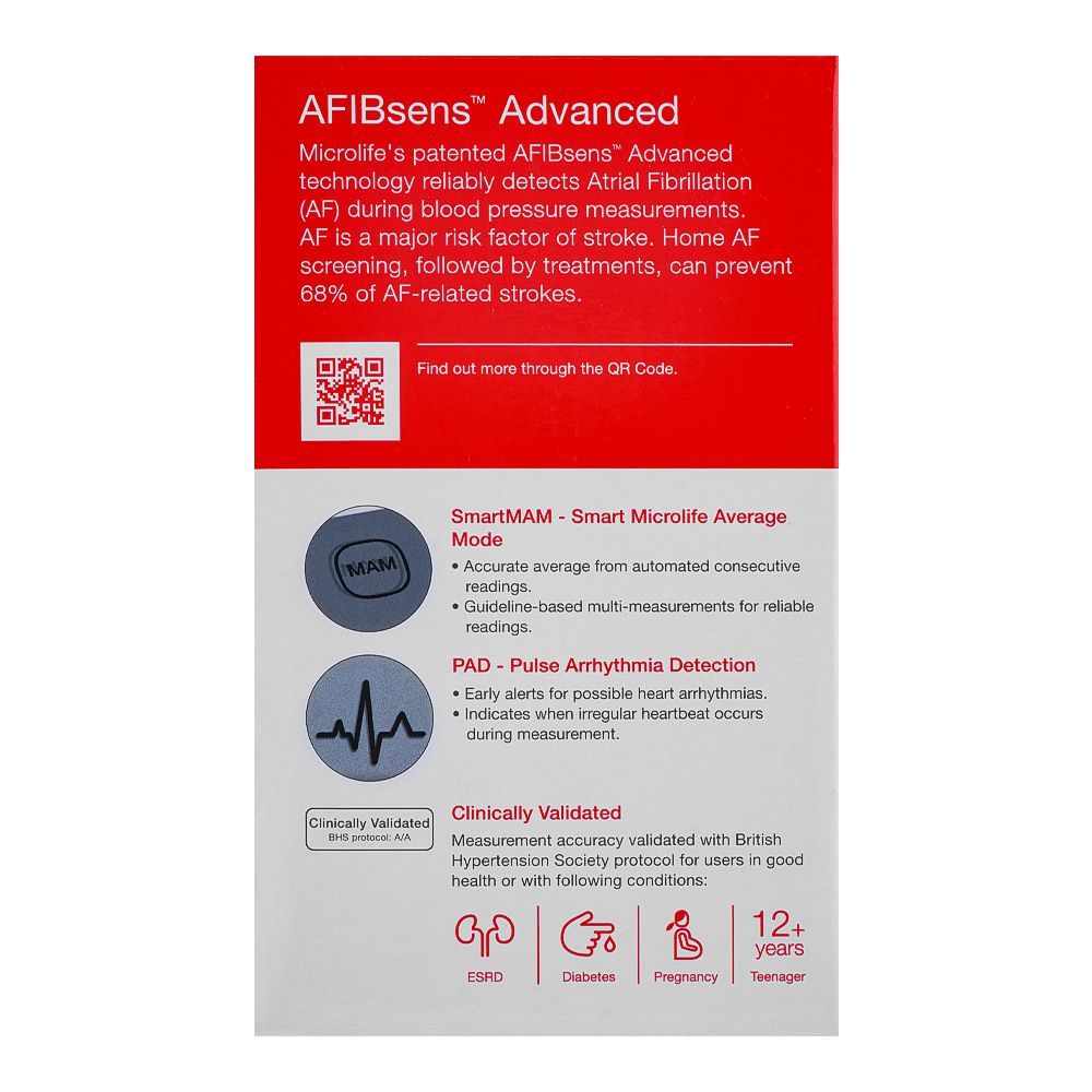 BP B3 AFIB - Blood Pressure Monitor - Microlife AG