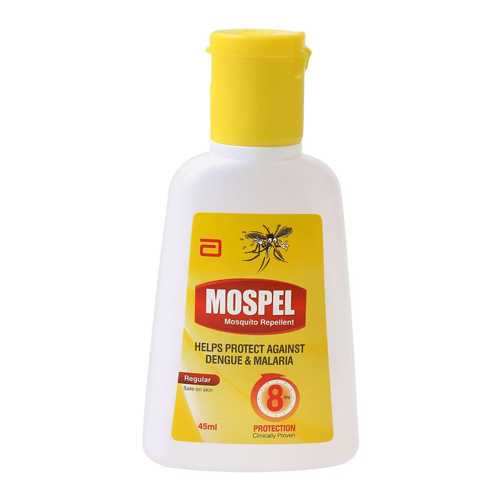 Purchase Mospel Mosquito Repellent, Regular, Protects Against Dengue &  Malaria, 45ml Online at Best Price in Pakistan 