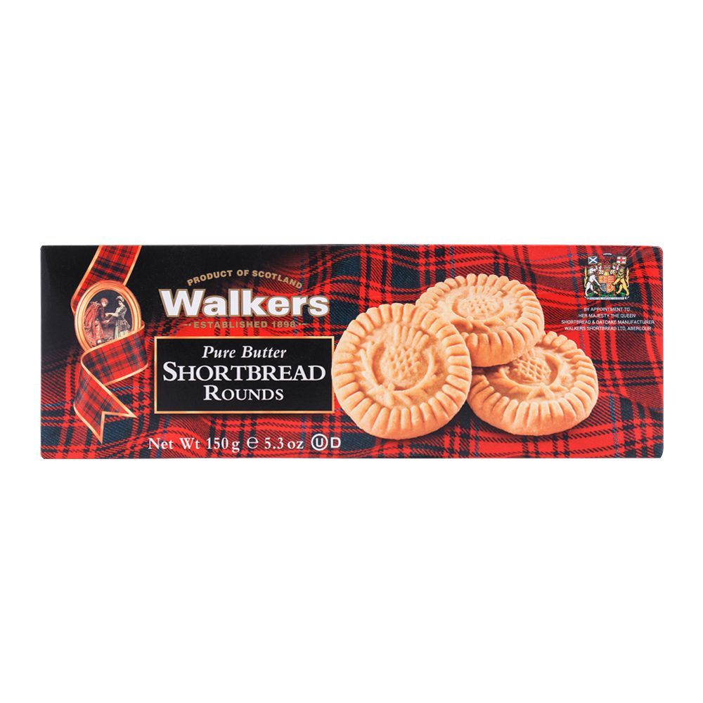 Order Walkers Pure Butter Shortbread Rounds, 150g Online At Best Price ...