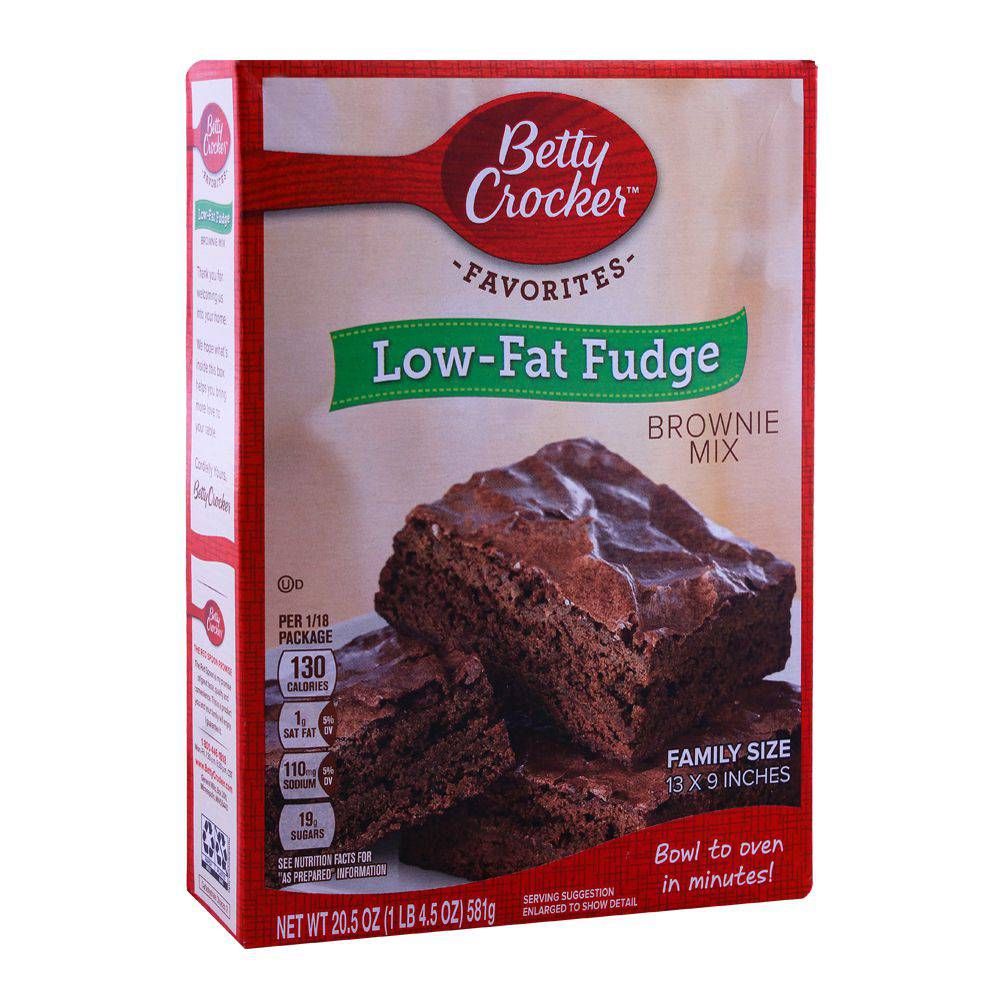 Order Betty Crocker Low Fat Fudge Brownie Mix 581g Online at Special ...