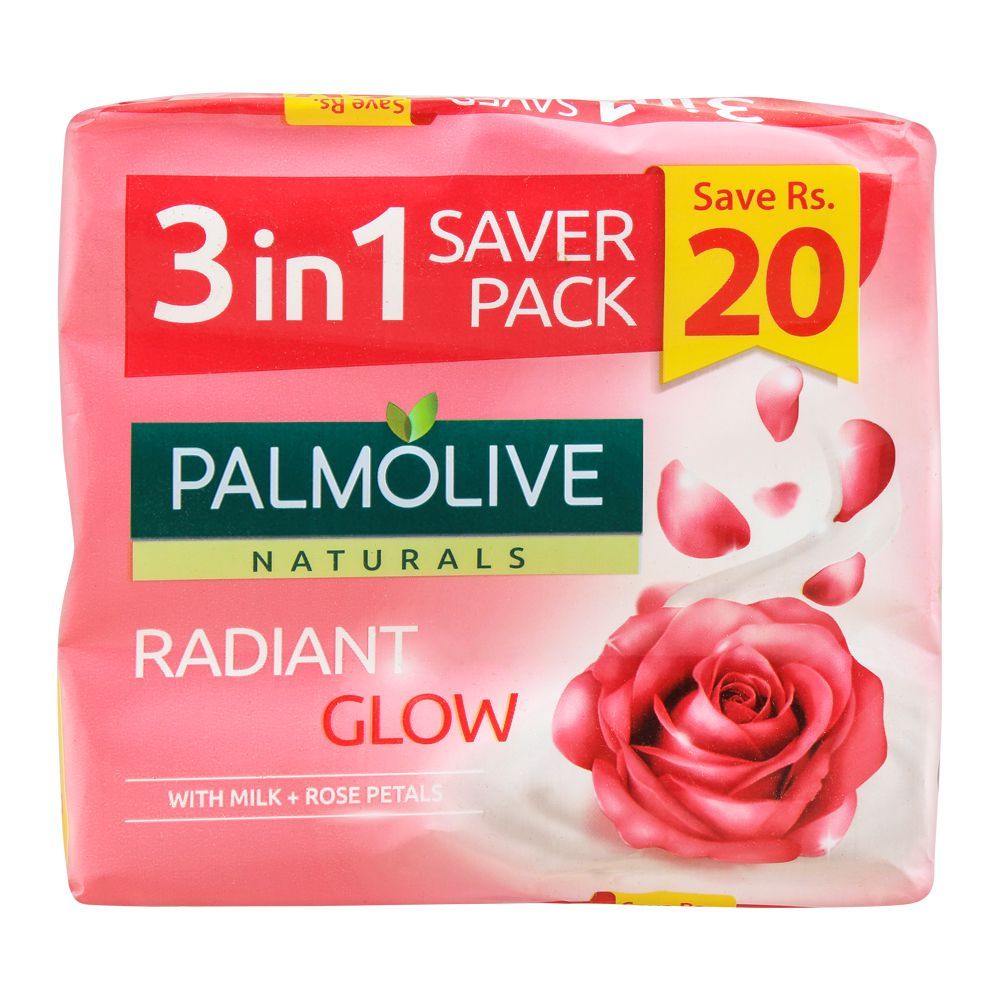 Order Palmolive Naturals Radiant Glow Soap, 3-In-One Pack ...