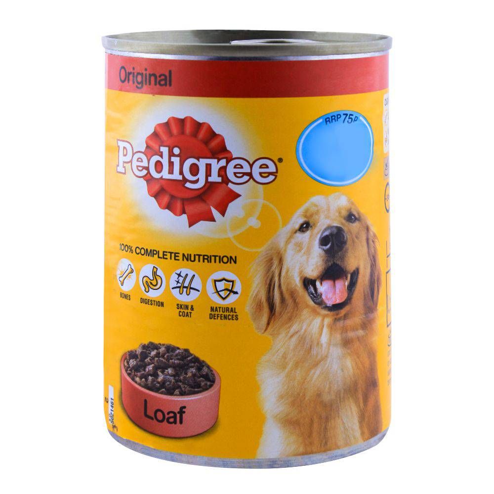 Buy Pedigree Loaf Original Dog Food 400g Online at Special