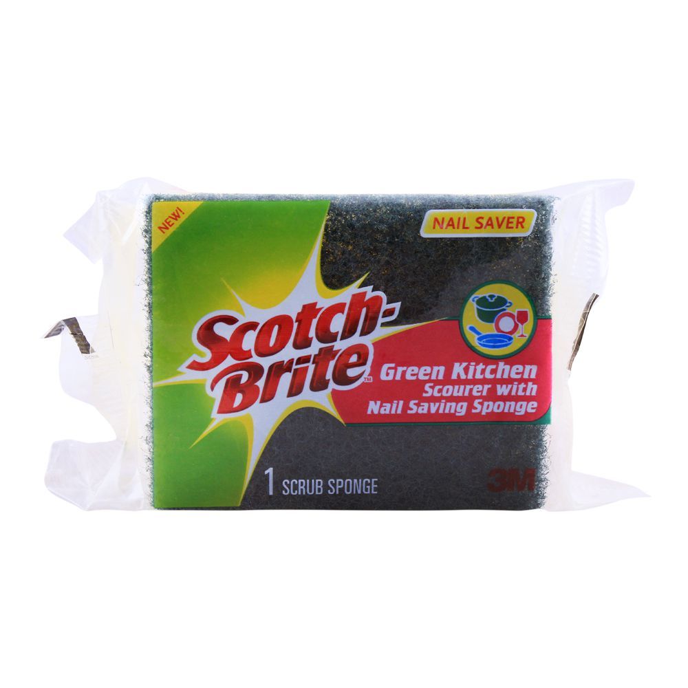 Nail saver scrub sponge - Scotch Brite