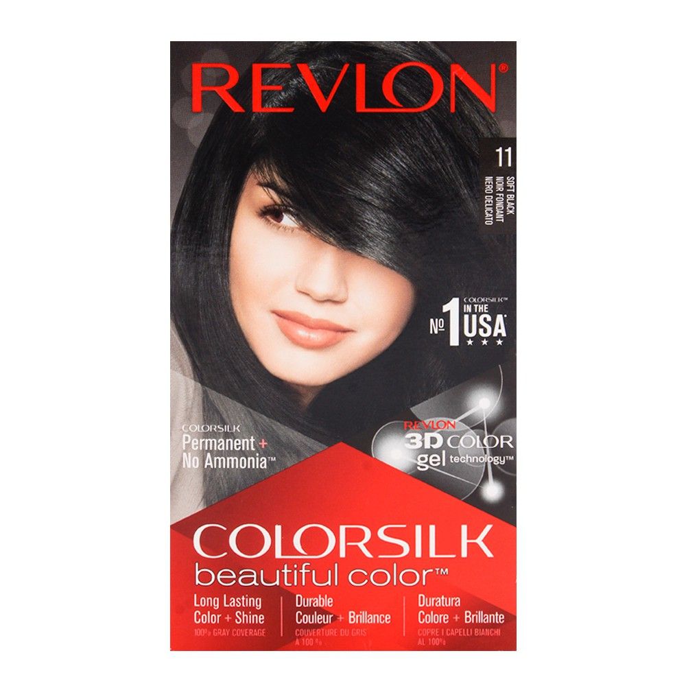 Order Revlon Colorsilk Soft Black Hair Color 11 Online at